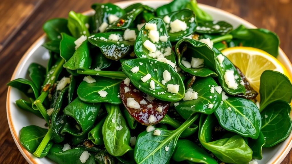Savory Sautéed Swiss Chard Recipe A colorful dish of sautéed Swiss chard with garlic and Parmesan, served on a rustic table.